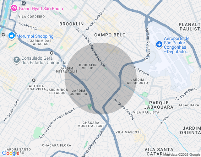 Imóvel no mapa