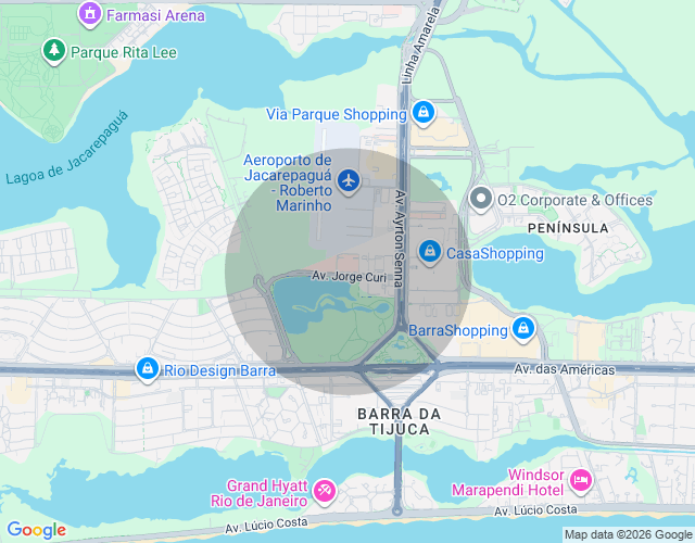 Imóvel no mapa