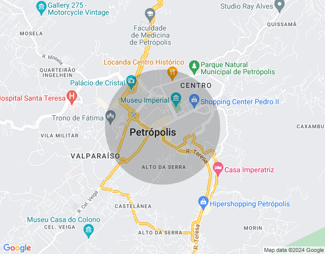 Imóvel no mapa