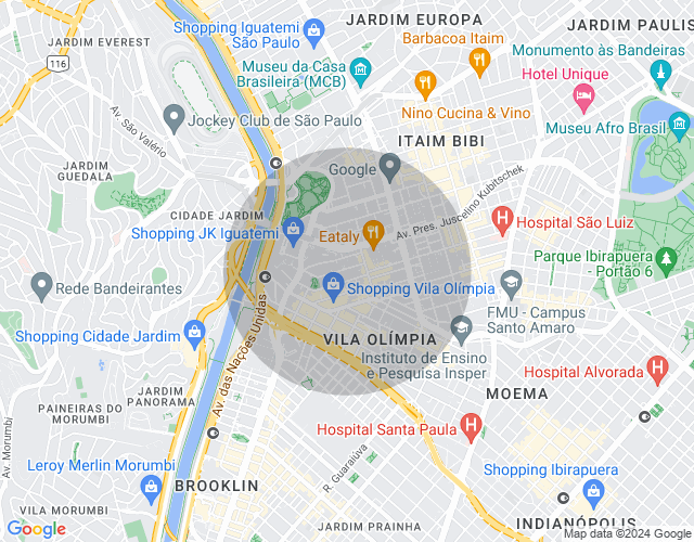 Imóvel no mapa