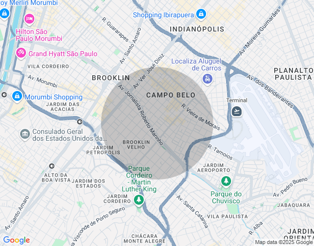 Imóvel no mapa