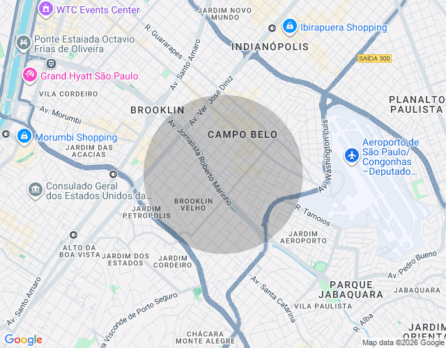 Imóvel no mapa