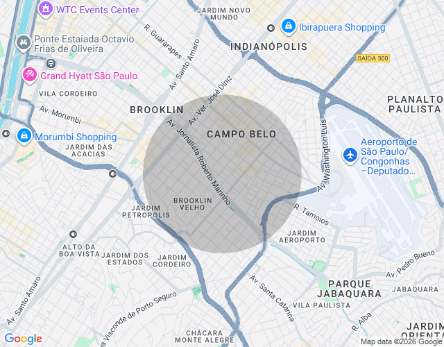 Imóvel no mapa