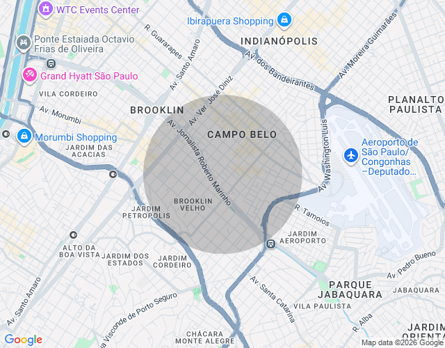 Imóvel no mapa
