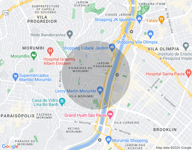 Imóvel no mapa