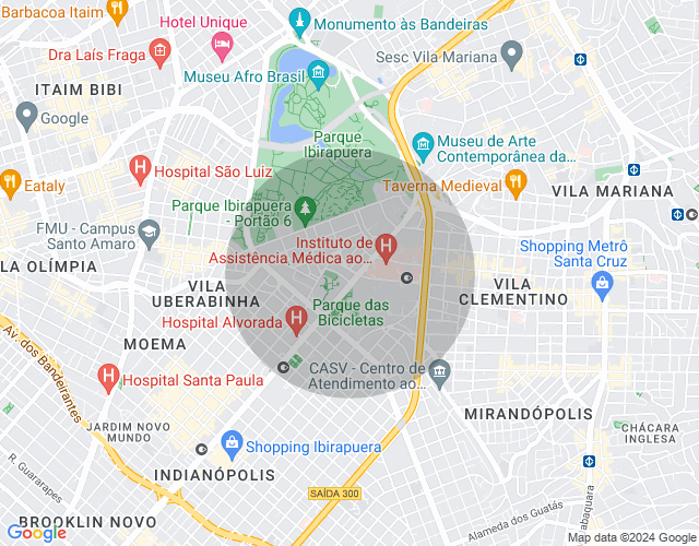 Imóvel no mapa