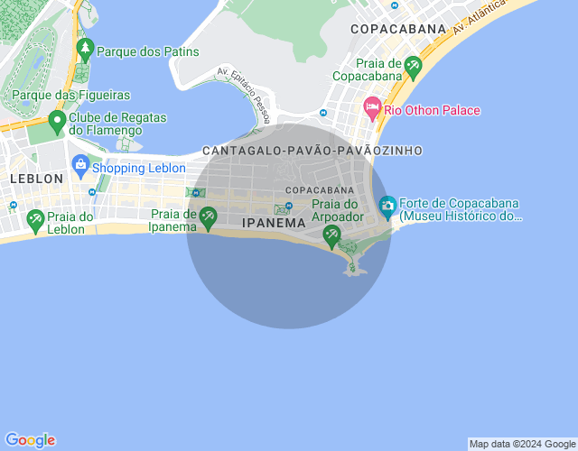 Imóvel no mapa