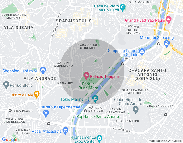 Imóvel no mapa
