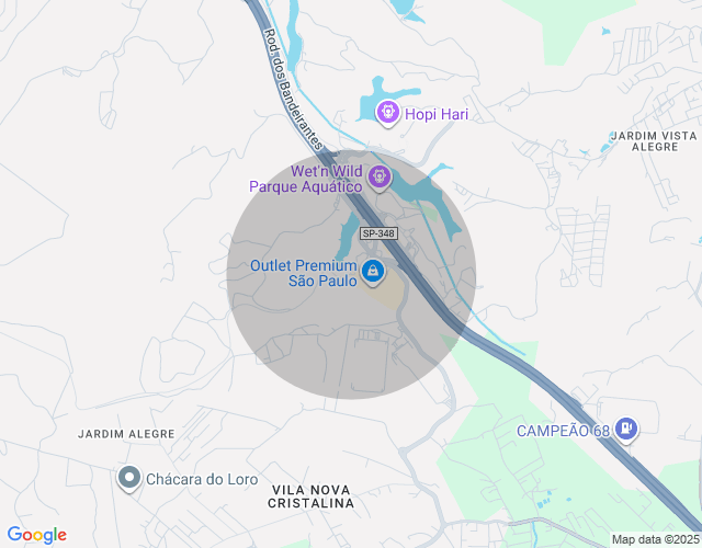 Imóvel no mapa