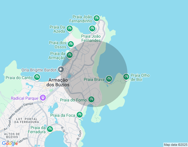 Imóvel no mapa