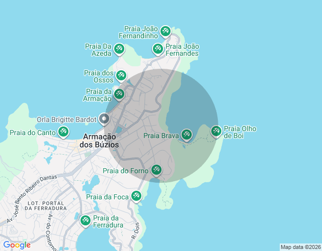 Imóvel no mapa