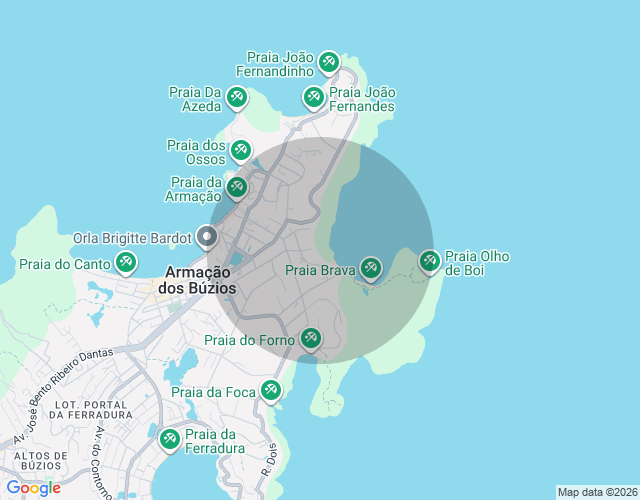 Imóvel no mapa