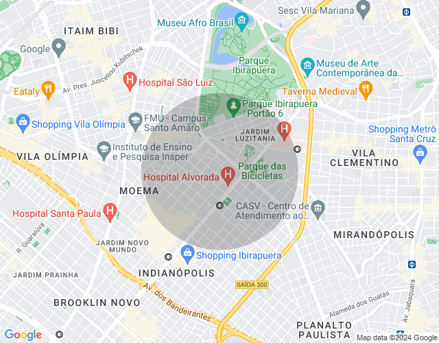 Imóvel no mapa