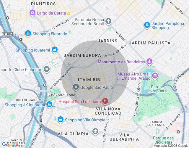 Imóvel no mapa