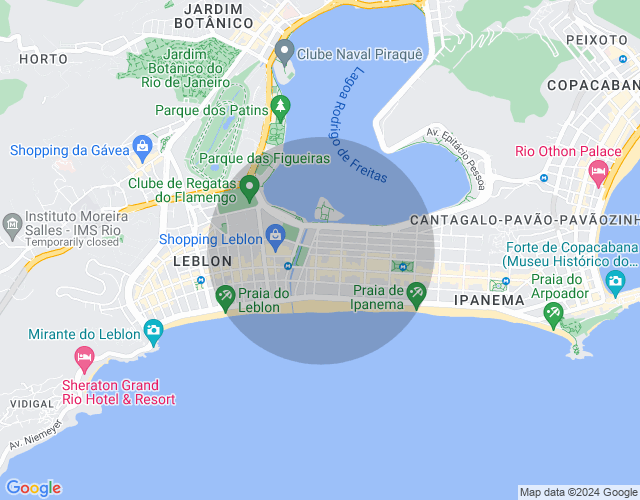 Imóvel no mapa