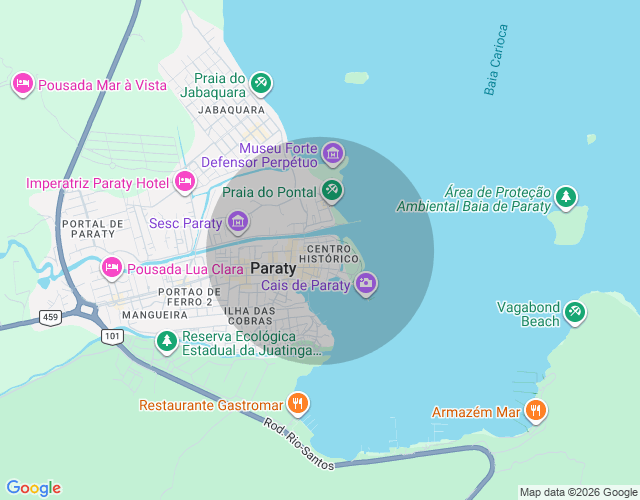 Imóvel no mapa