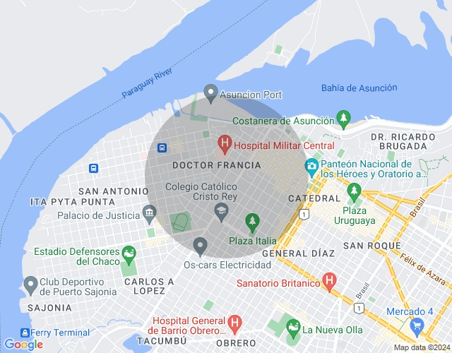 Imóvel no mapa