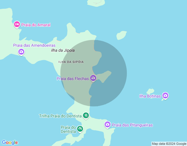 Imóvel no mapa