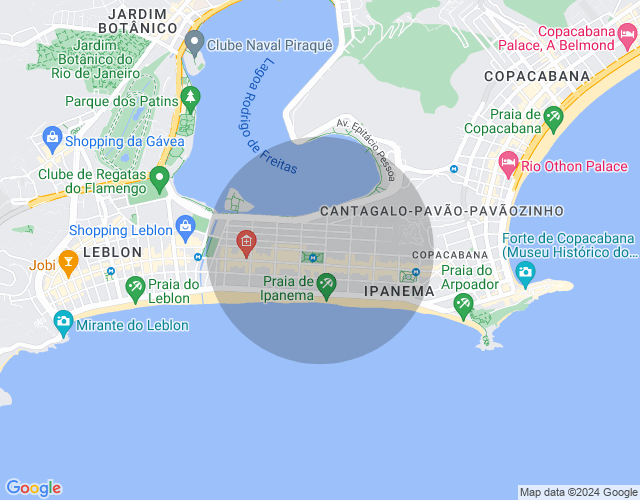 Imóvel no mapa