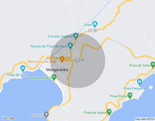Imóvel no mapa