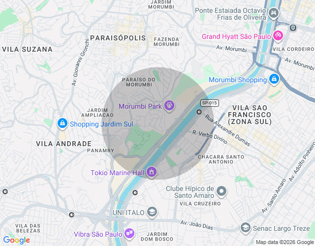 Imóvel no mapa