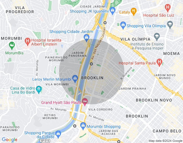 Imóvel no mapa