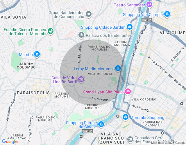 Imóvel no mapa