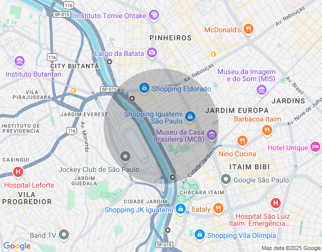 Imóvel no mapa