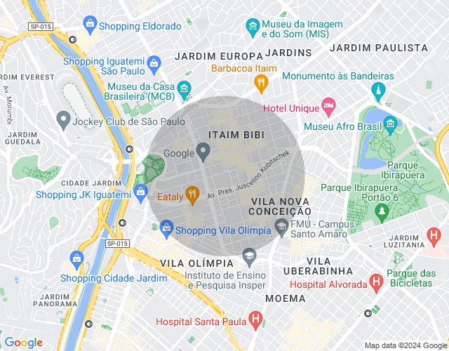 Imóvel no mapa