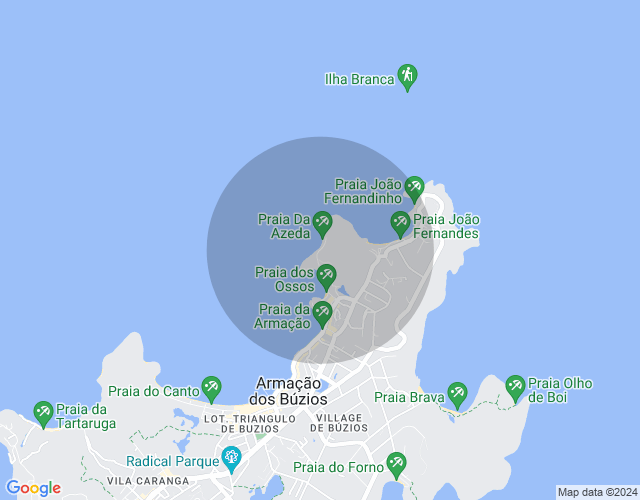 Imóvel no mapa