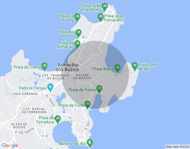 Imóvel no mapa