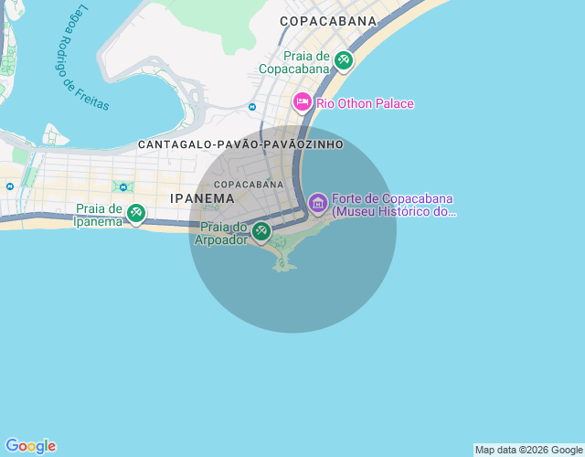 Imóvel no mapa