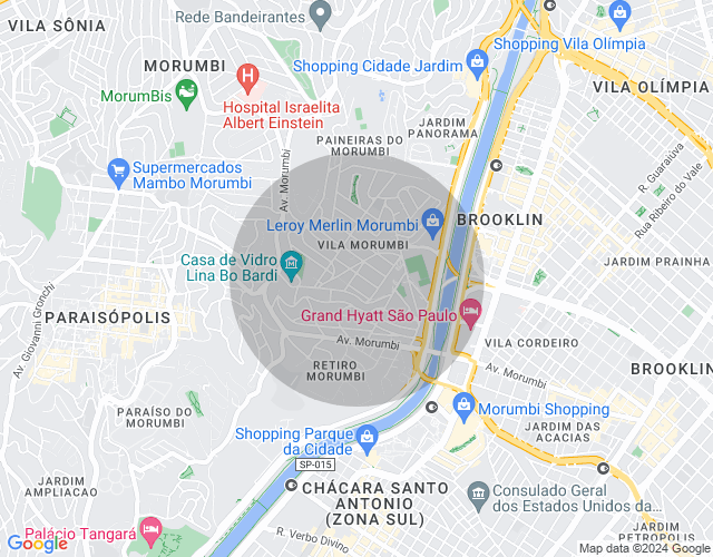 Imóvel no mapa