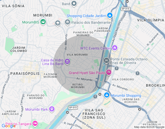 Imóvel no mapa