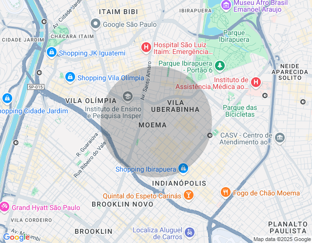 Imóvel no mapa