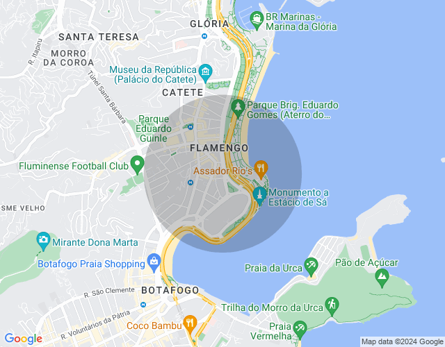 Imóvel no mapa