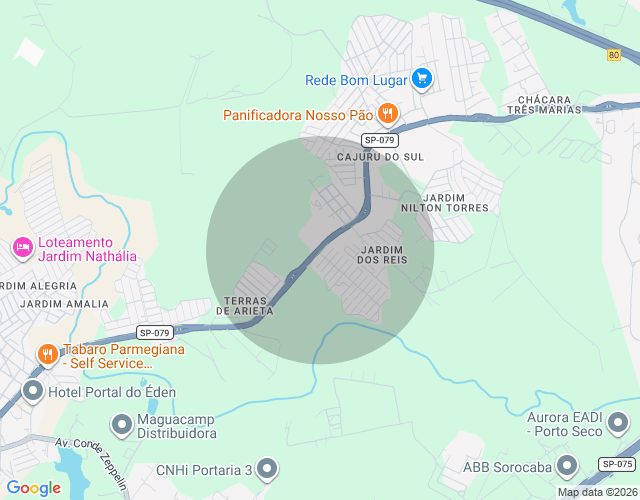 Imóvel no mapa