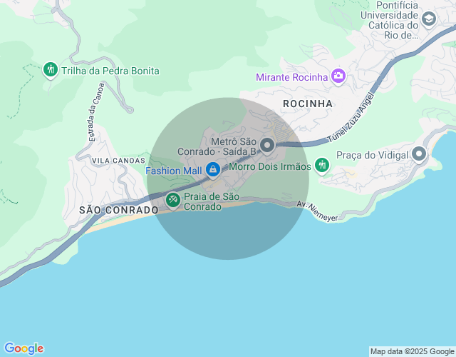 Imóvel no mapa