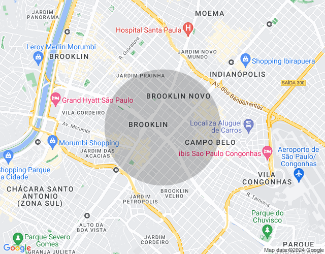 Imóvel no mapa