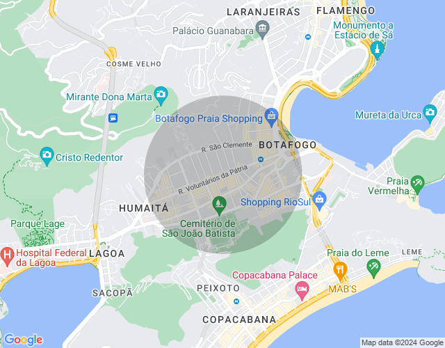 Imóvel no mapa