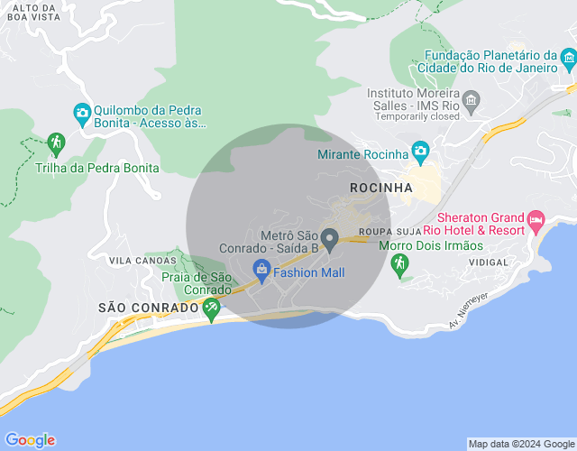 Imóvel no mapa