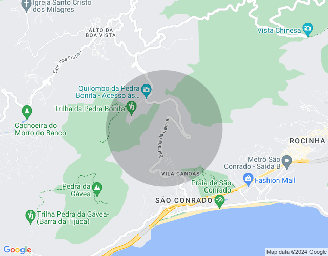 Imóvel no mapa