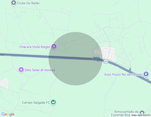 Imóvel no mapa