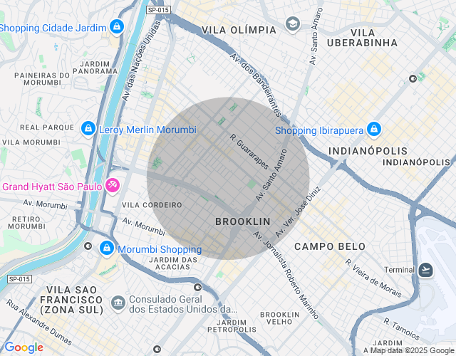 Imóvel no mapa