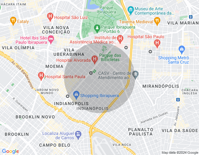 Imóvel no mapa