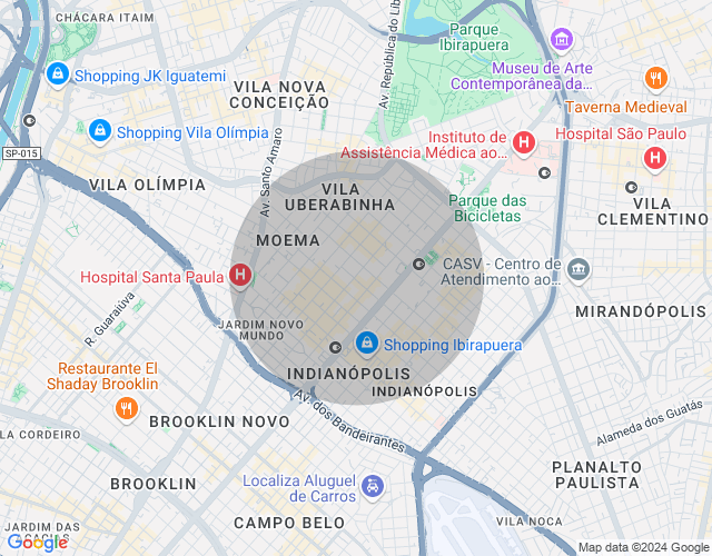 Imóvel no mapa