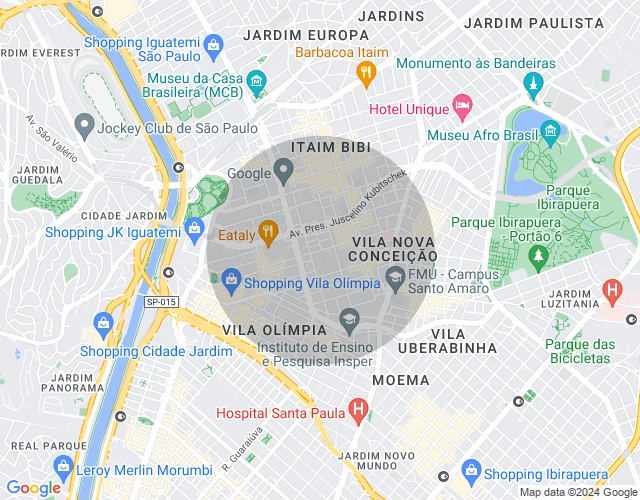 Imóvel no mapa