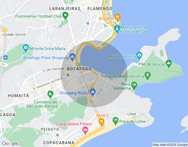 Imóvel no mapa