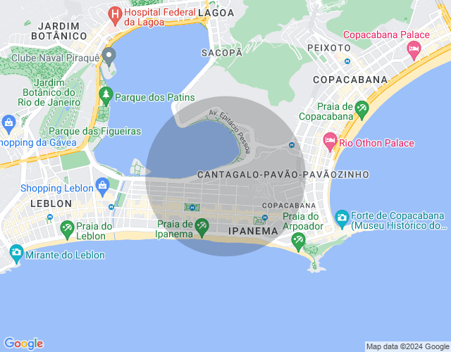 Imóvel no mapa