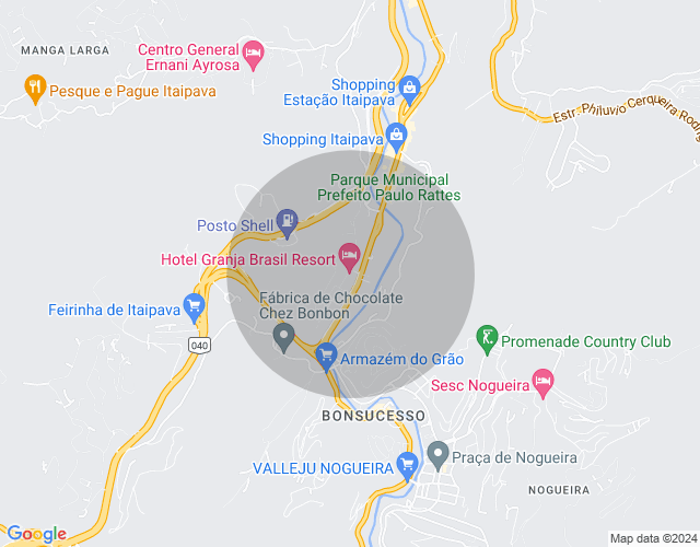 Imóvel no mapa